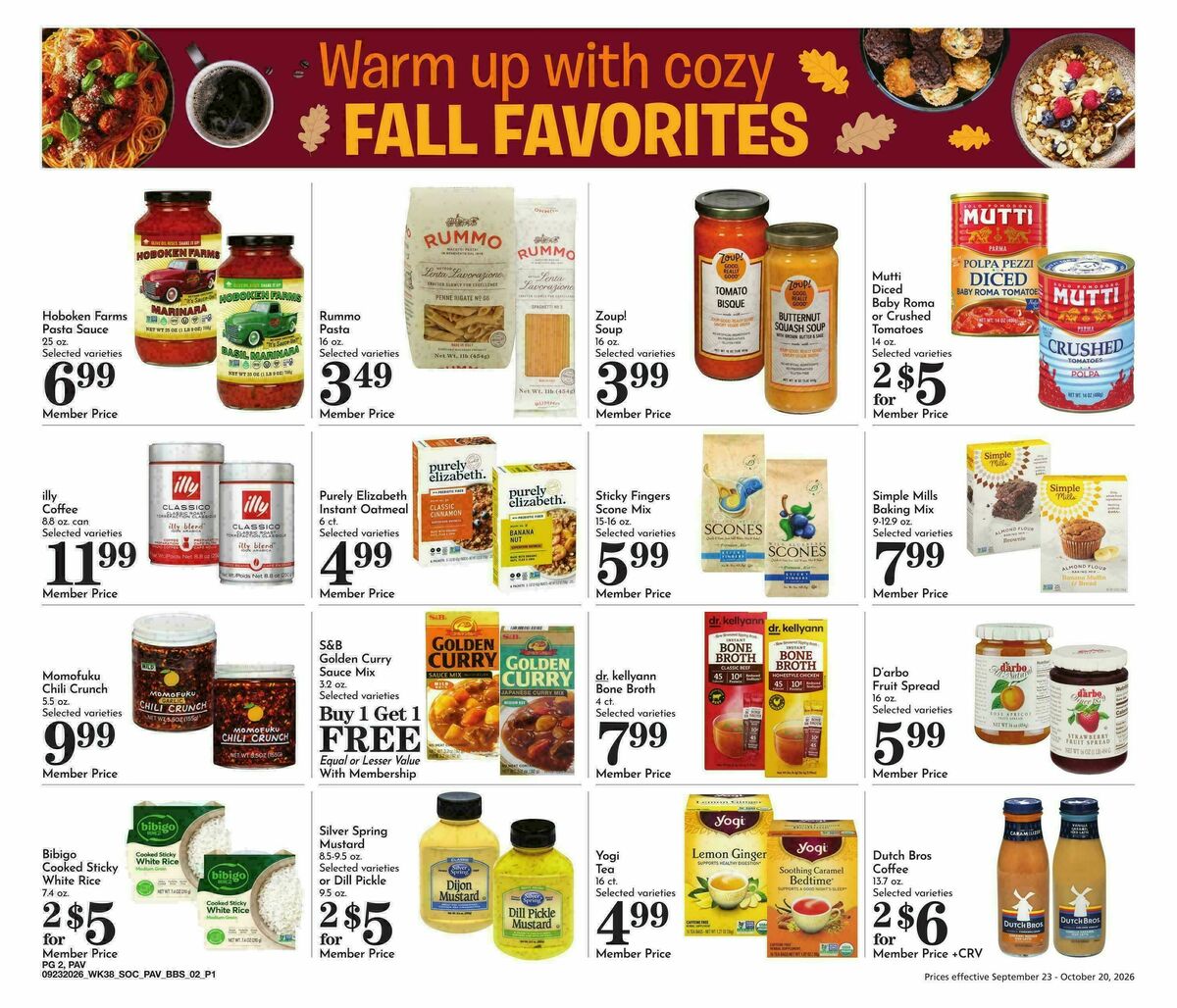 Pavilions Big Book of Savings Weekly Ad from September 23
