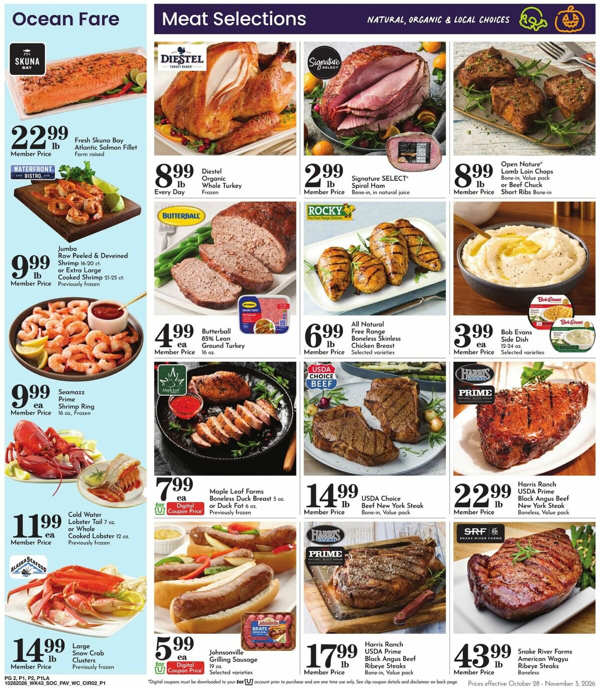 Pavilions Weekly Ad from October 28