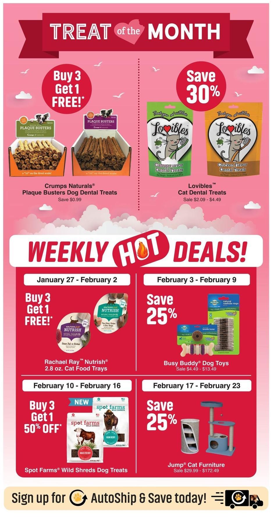Pet Supermarket Weekly Ad from January 27