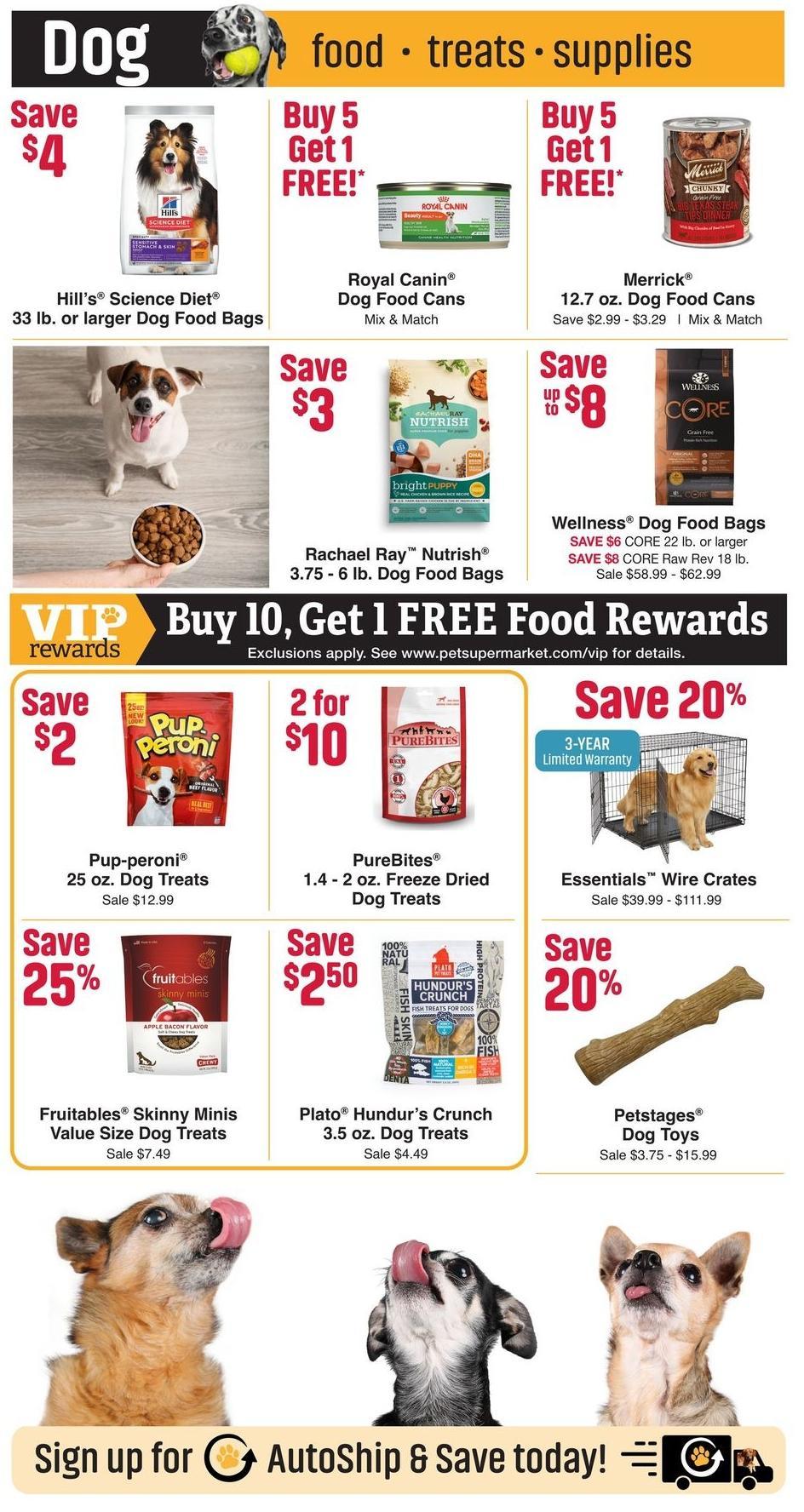 Pet Supermarket Weekly Ad from February 17