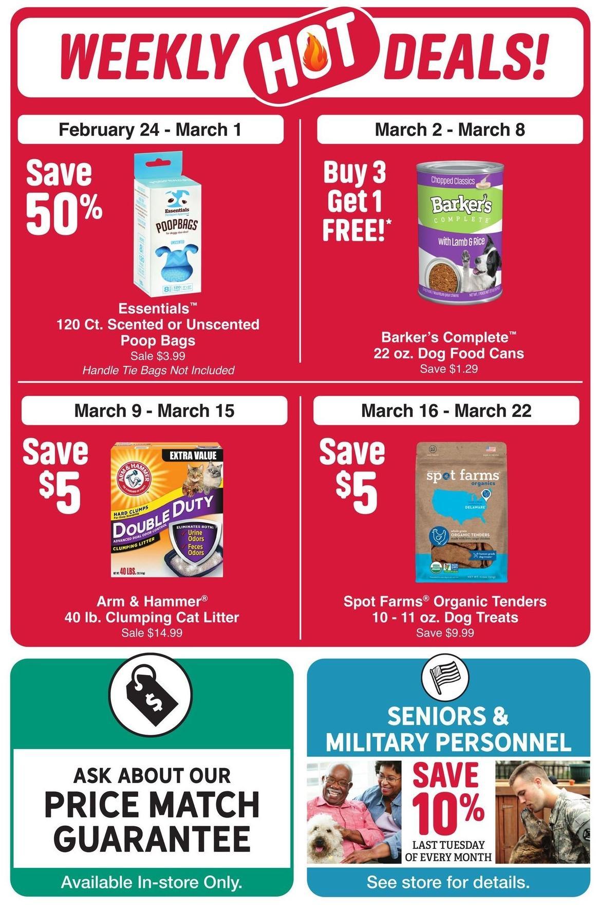 Pet Supermarket Weekly Ad from February 24
