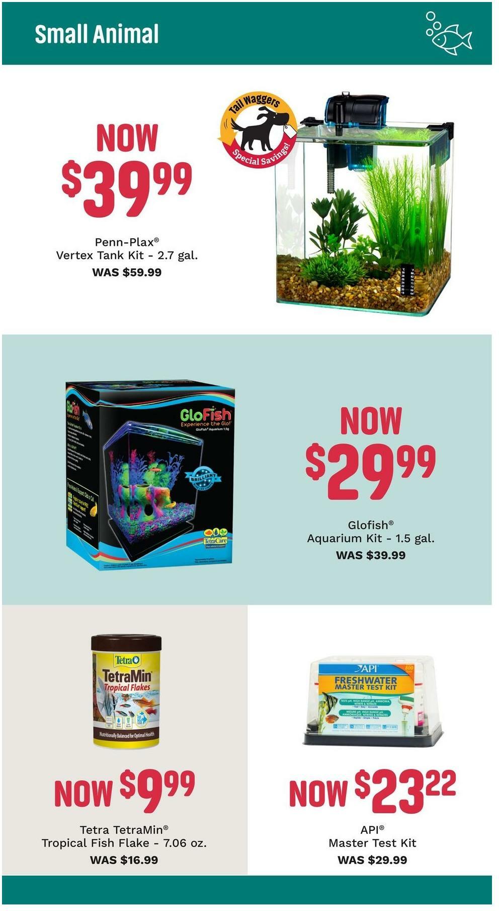 Pet Supermarket Small Animal Savings Weekly Ad from June 1