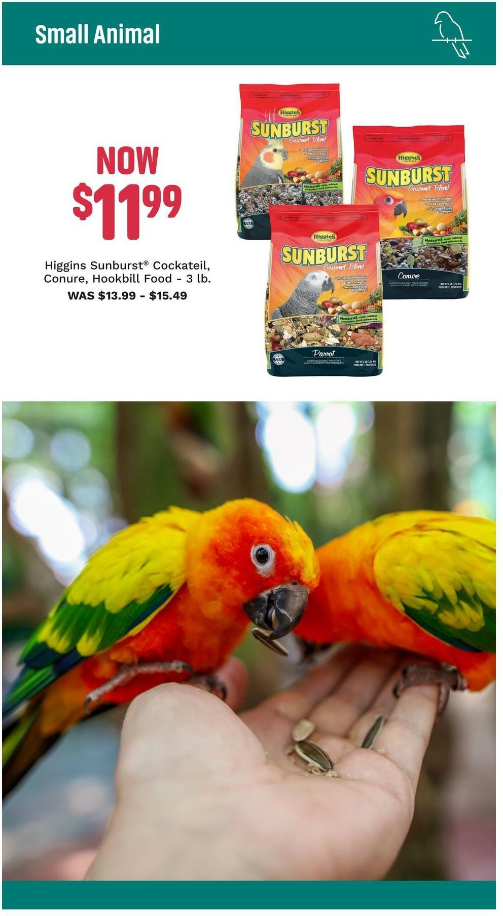 Pet Supermarket Small Animal Savings Weekly Ad from June 1