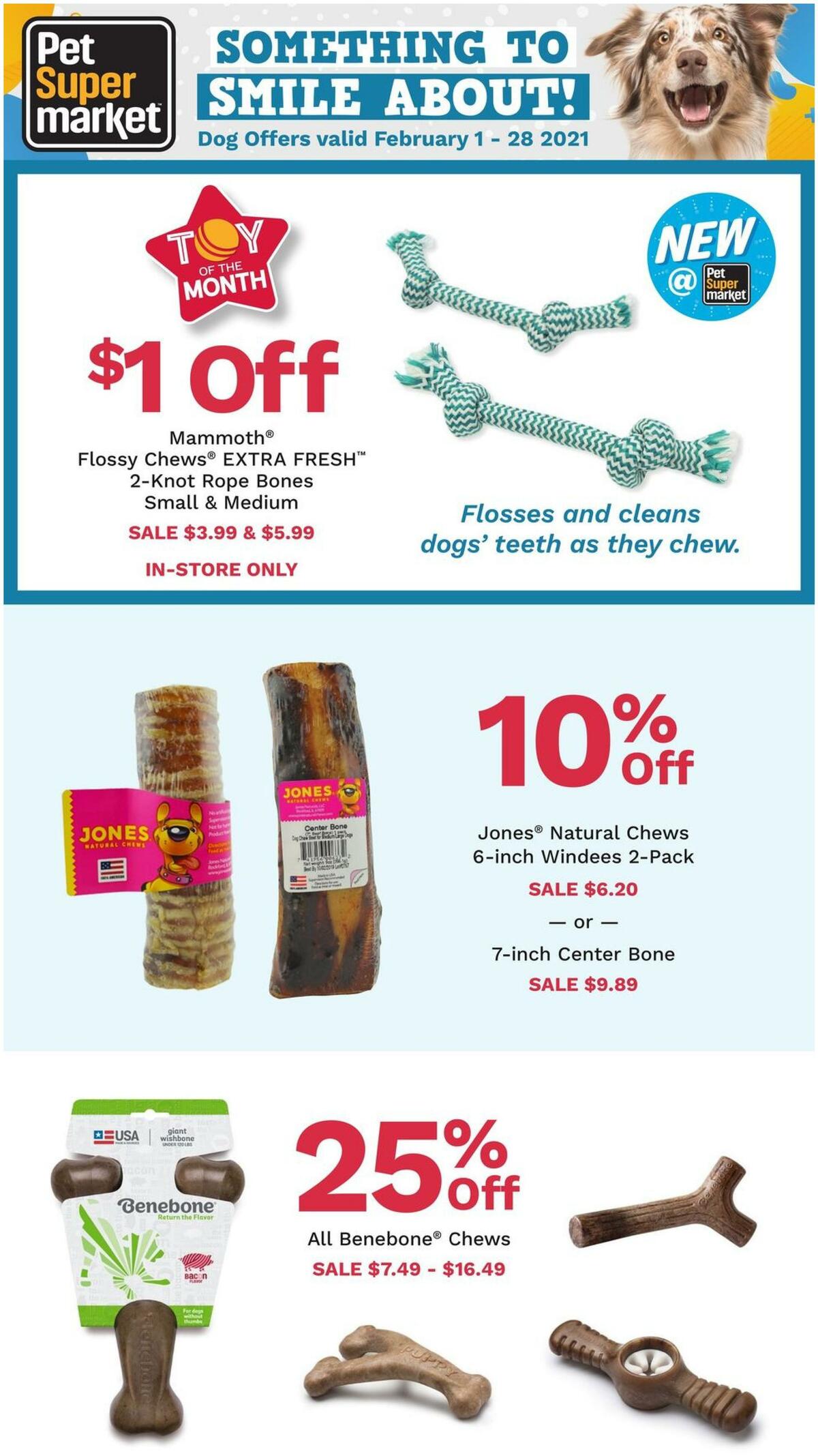 Pet Supermarket Weekly Ad from February 1