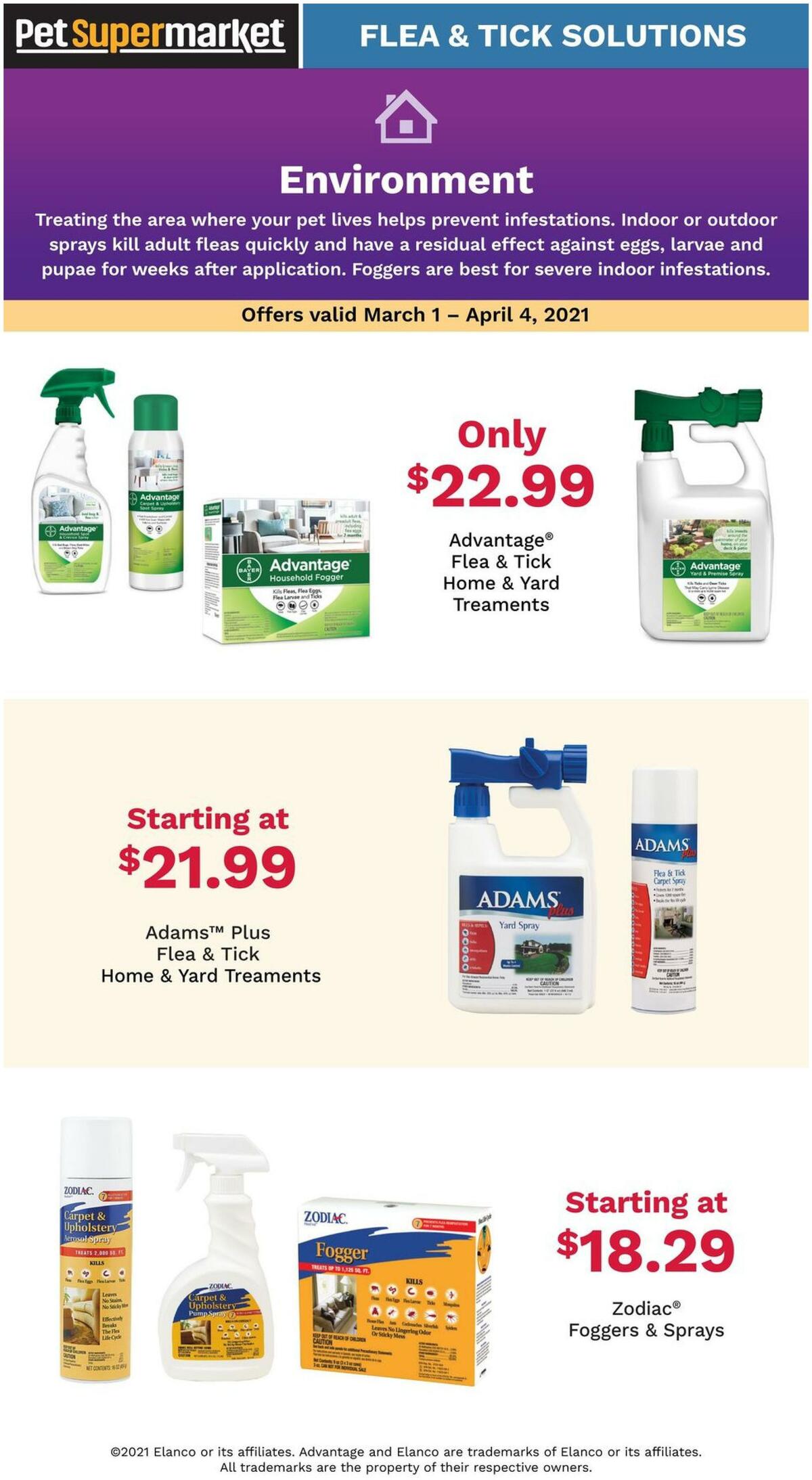 Pet Supermarket In-Store Ads Weekly Ad from March 1