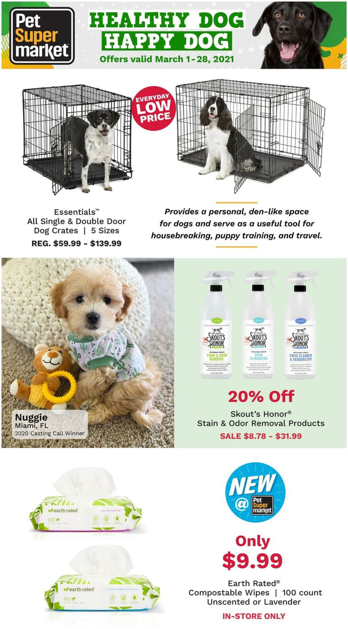 Pet Supermarket Weekly Ad from March 1