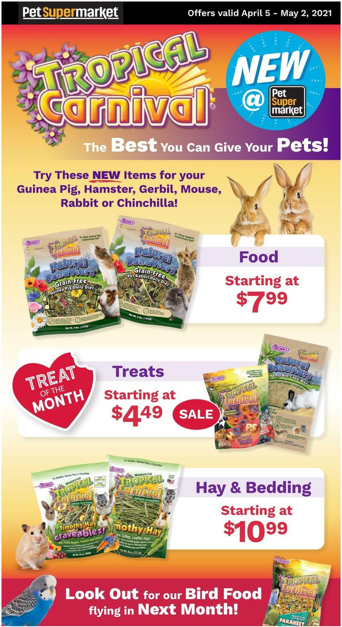 Pet Supermarket Weekly Ad from April 5