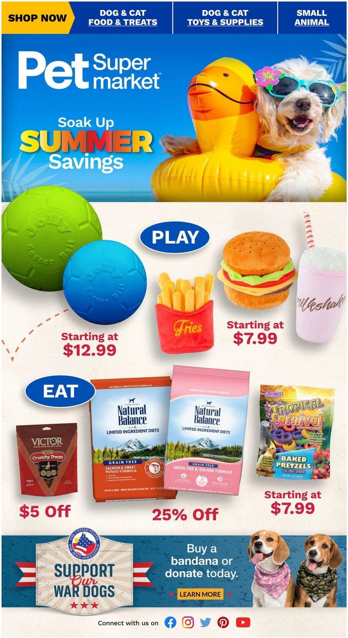 Pet Supermarket Weekly Ad from July 5
