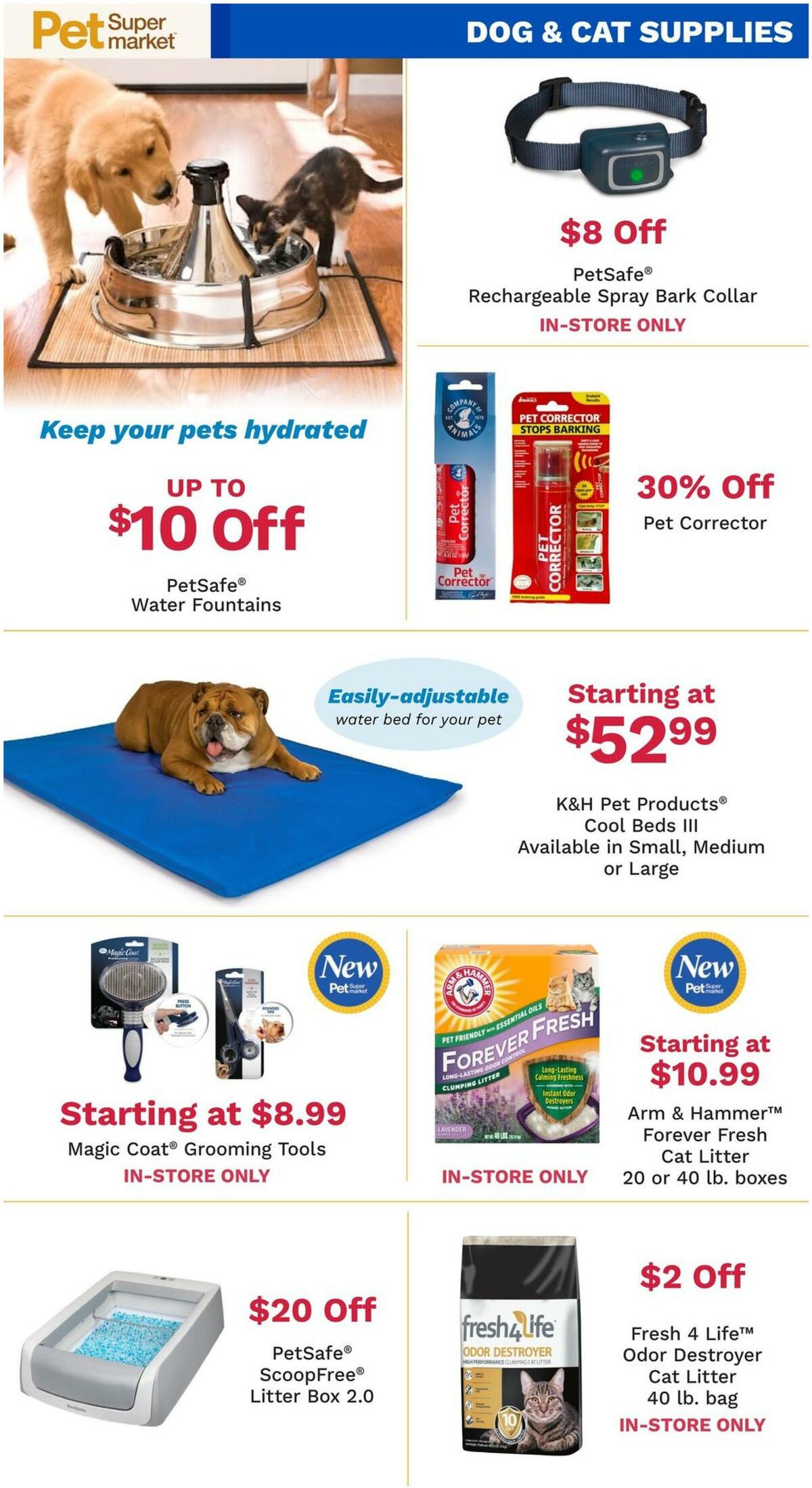 Pet Supermarket Weekly Ad from July 5