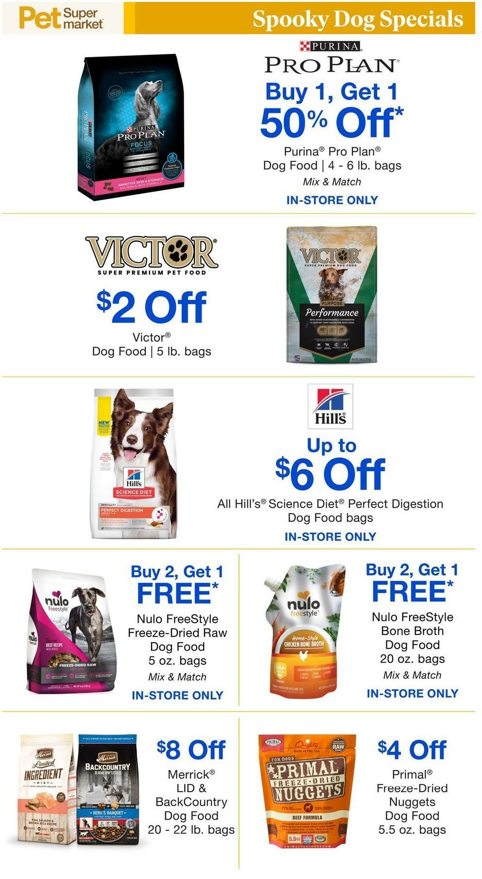 Pet Supermarket Weekly Ad from October 4