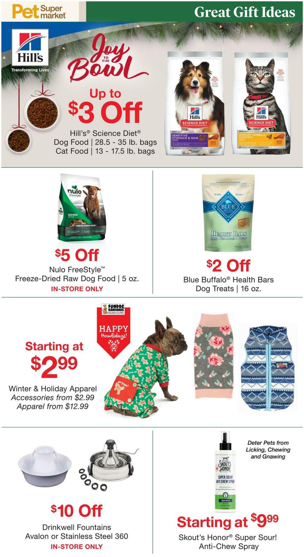 Pet Supermarket Weekly Ad from December 20