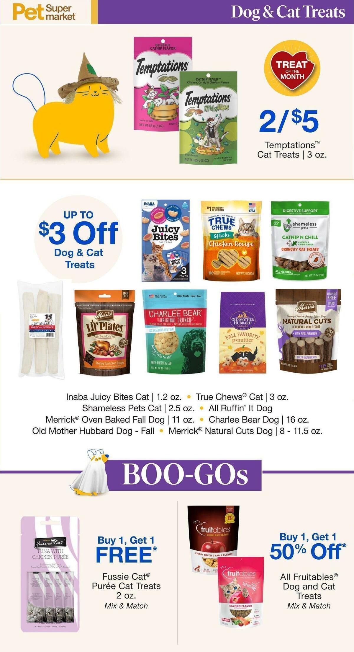 Pet Supermarket Weekly Ad from September 29