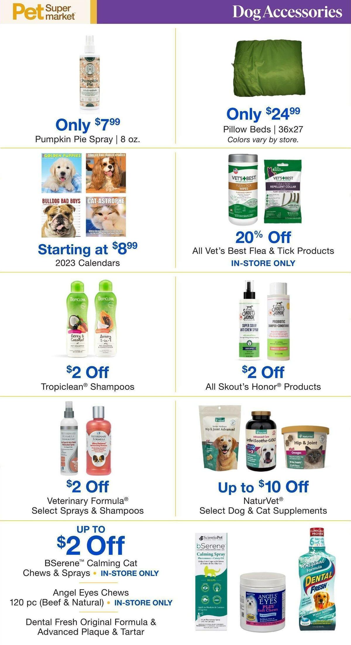 Pet Supermarket Weekly Ad from September 29