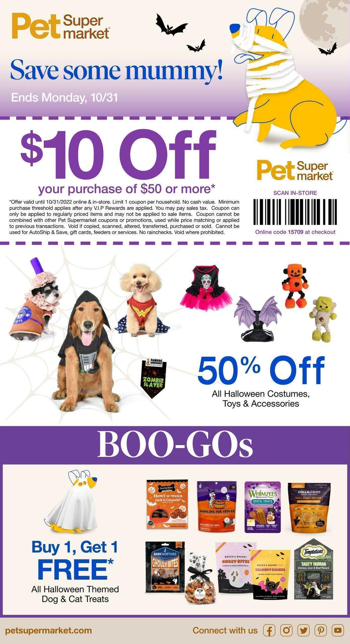 Pet Supermarket Weekly Ad from October 27