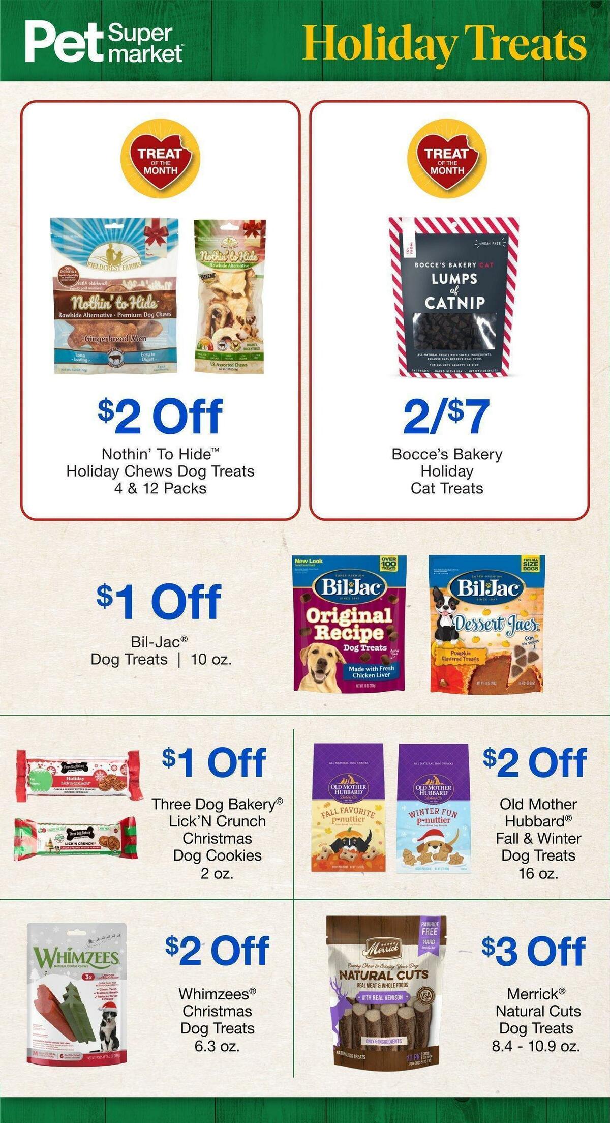 Pet Supermarket Weekly Ad from December 1