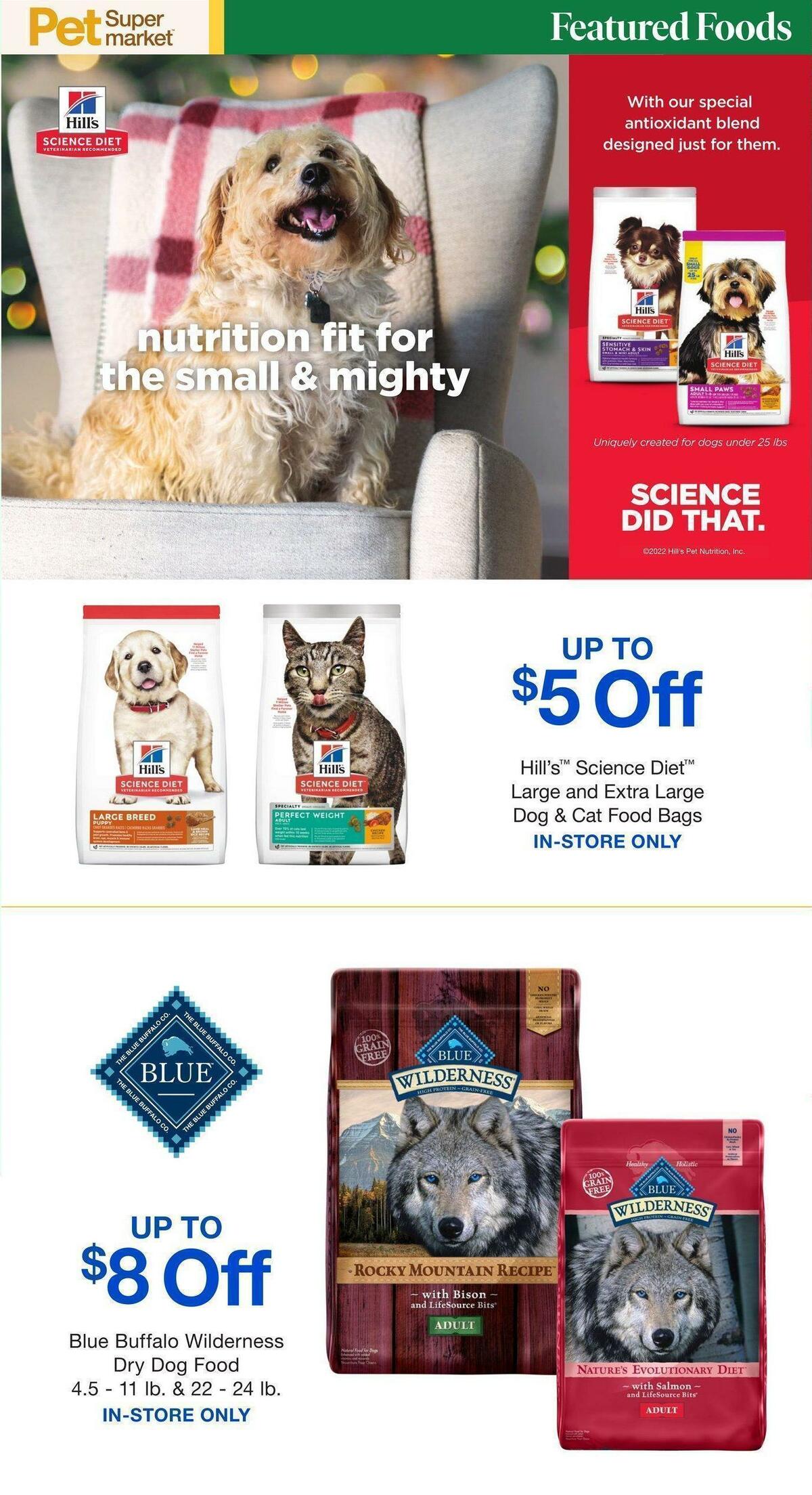Pet Supermarket Weekly Ad from December 1