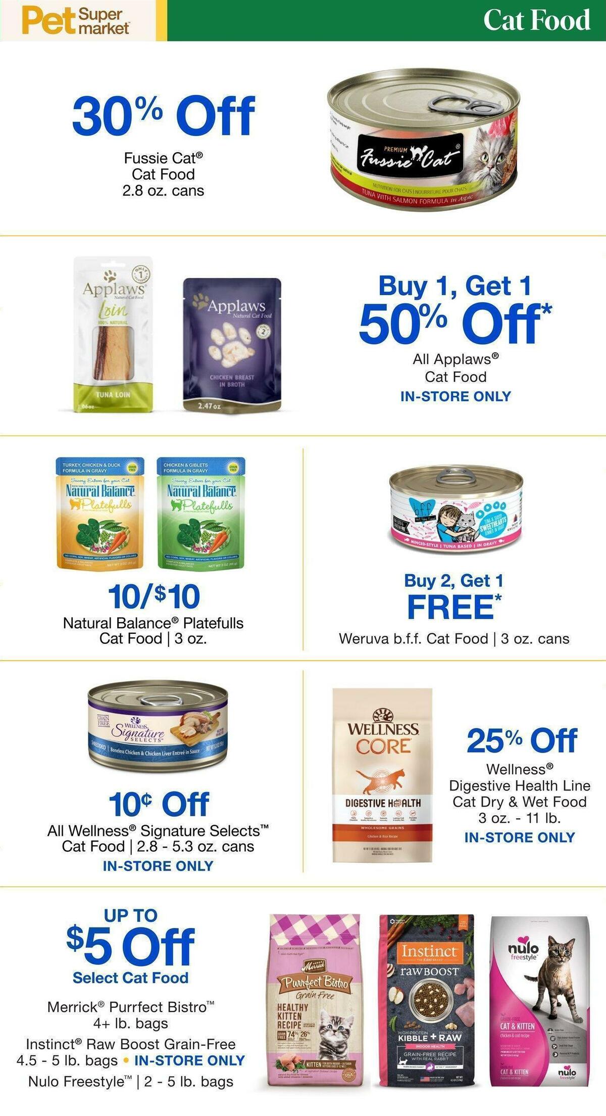 Pet Supermarket Weekly Ad from December 1
