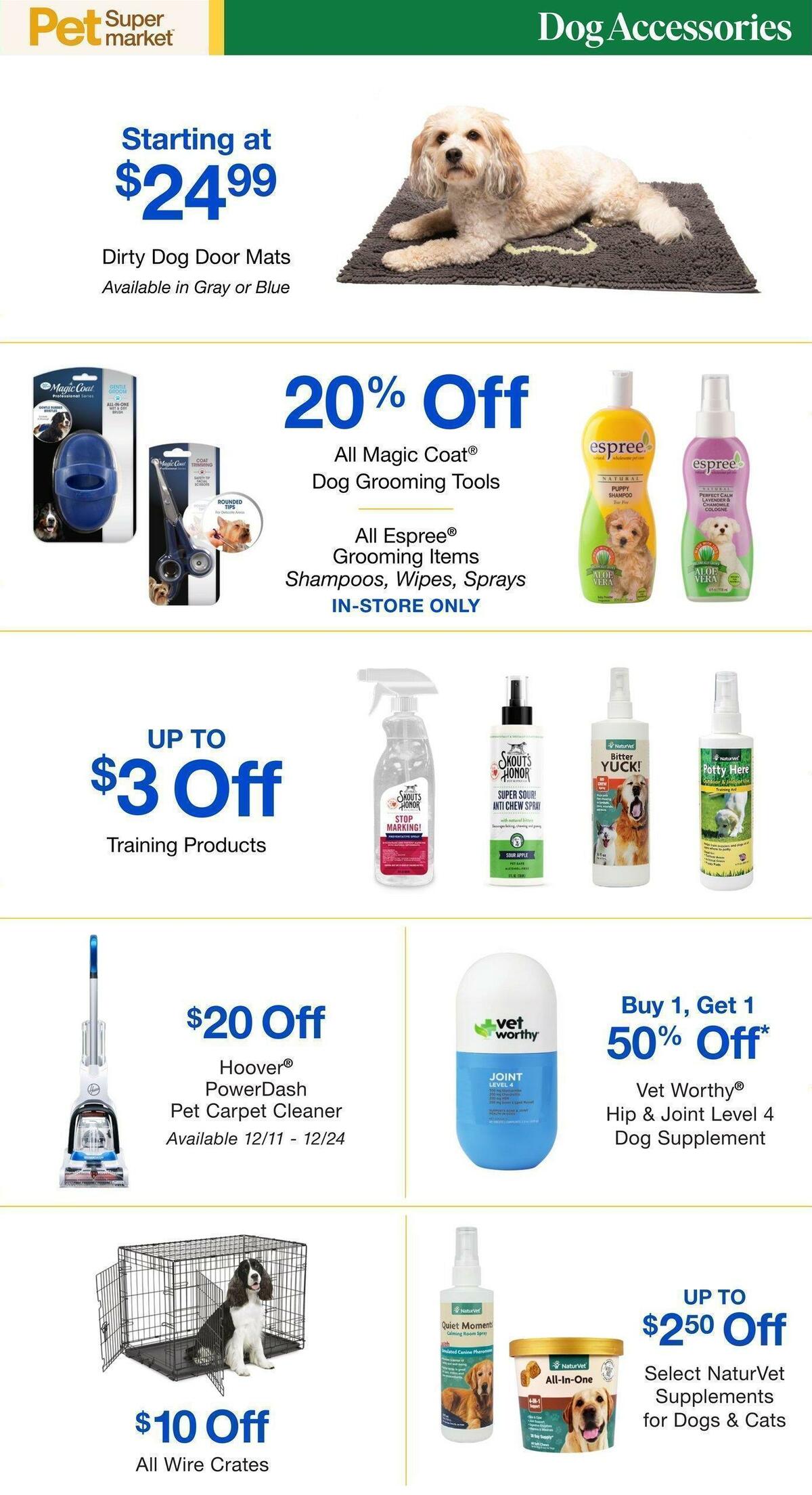 Pet Supermarket Weekly Ad from December 1