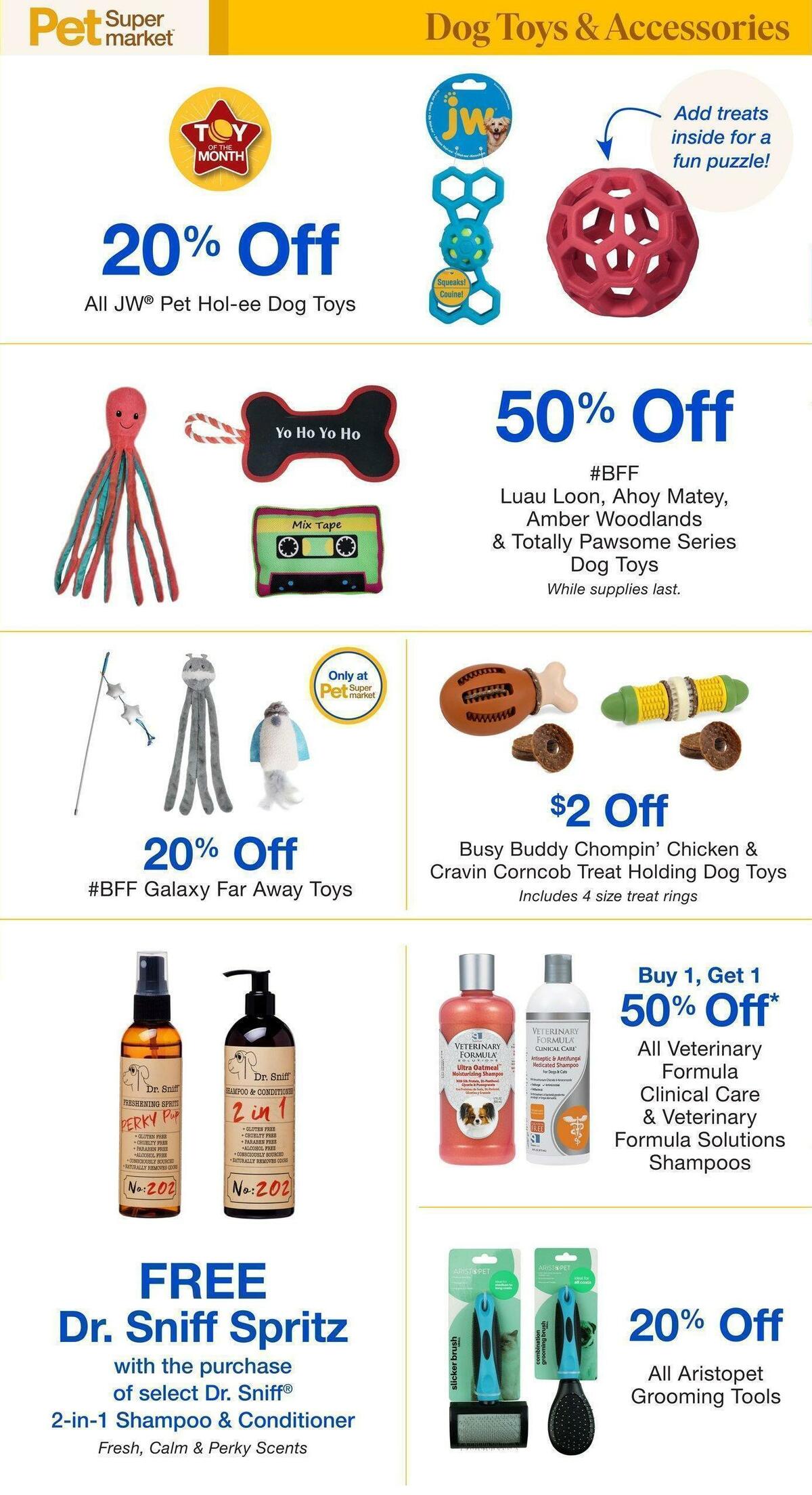 Pet Supermarket Weekly Ad from January 2
