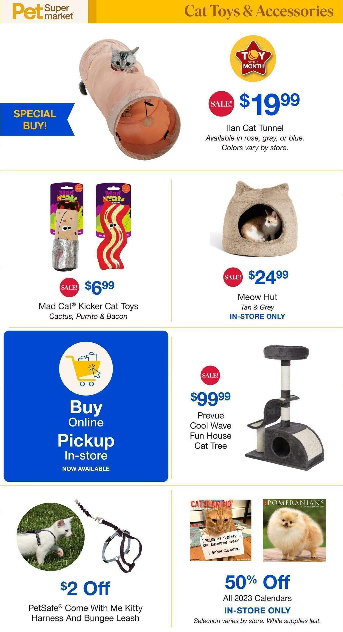 Pet Supermarket Weekly Ad from January 2