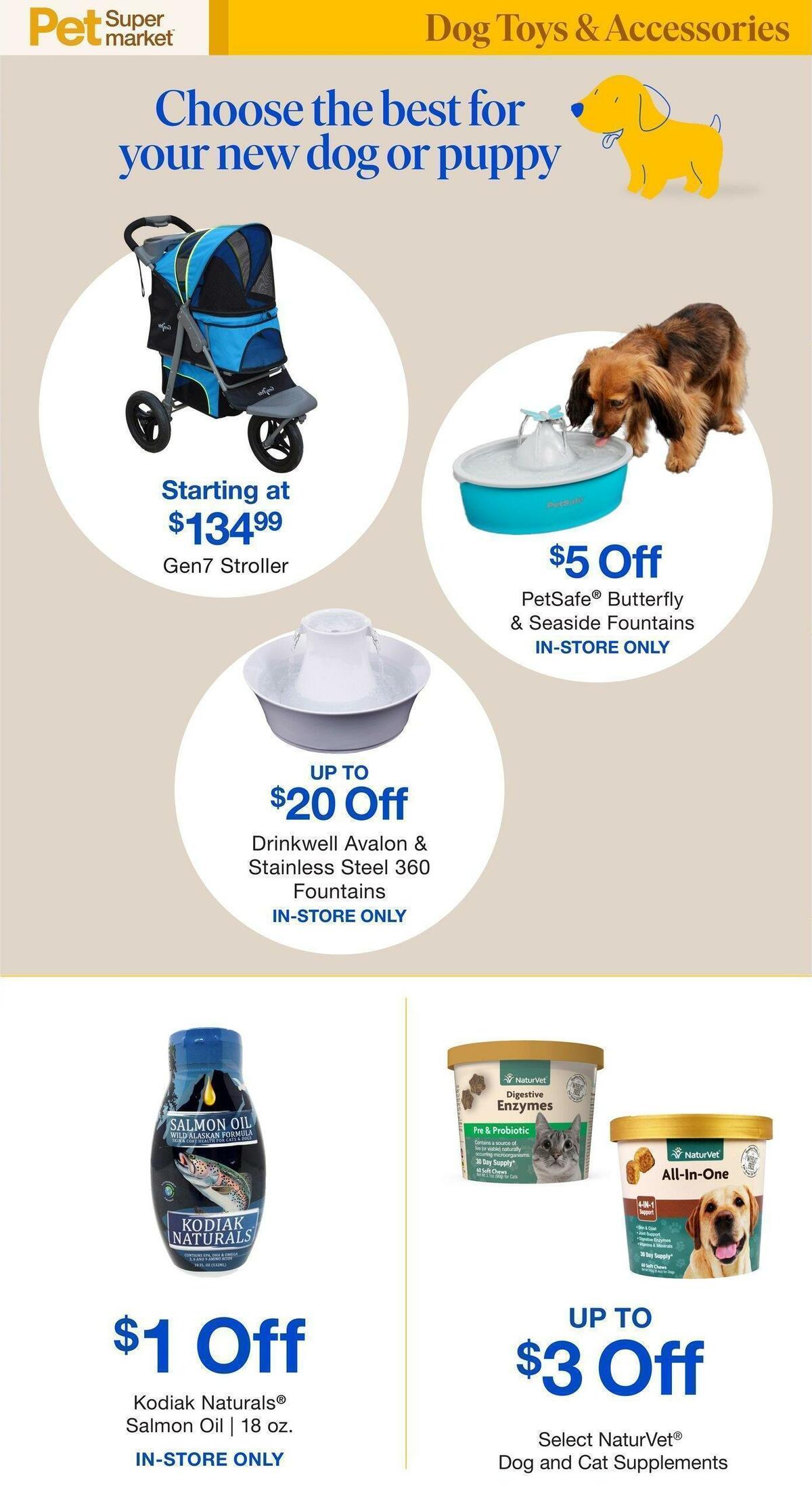 Pet Supermarket Weekly Ad from January 2