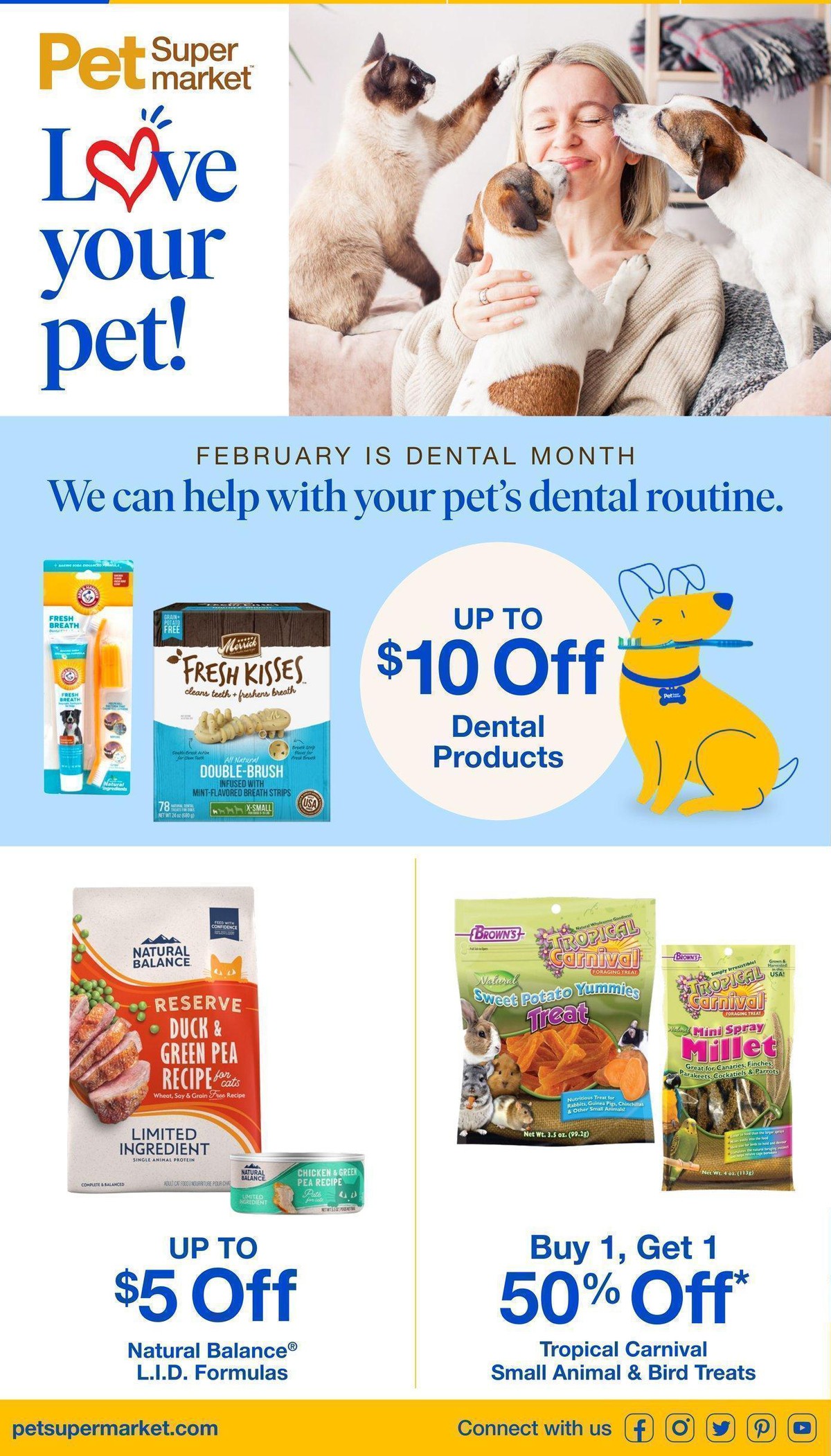 Pet Supermarket Weekly Ad from February 2
