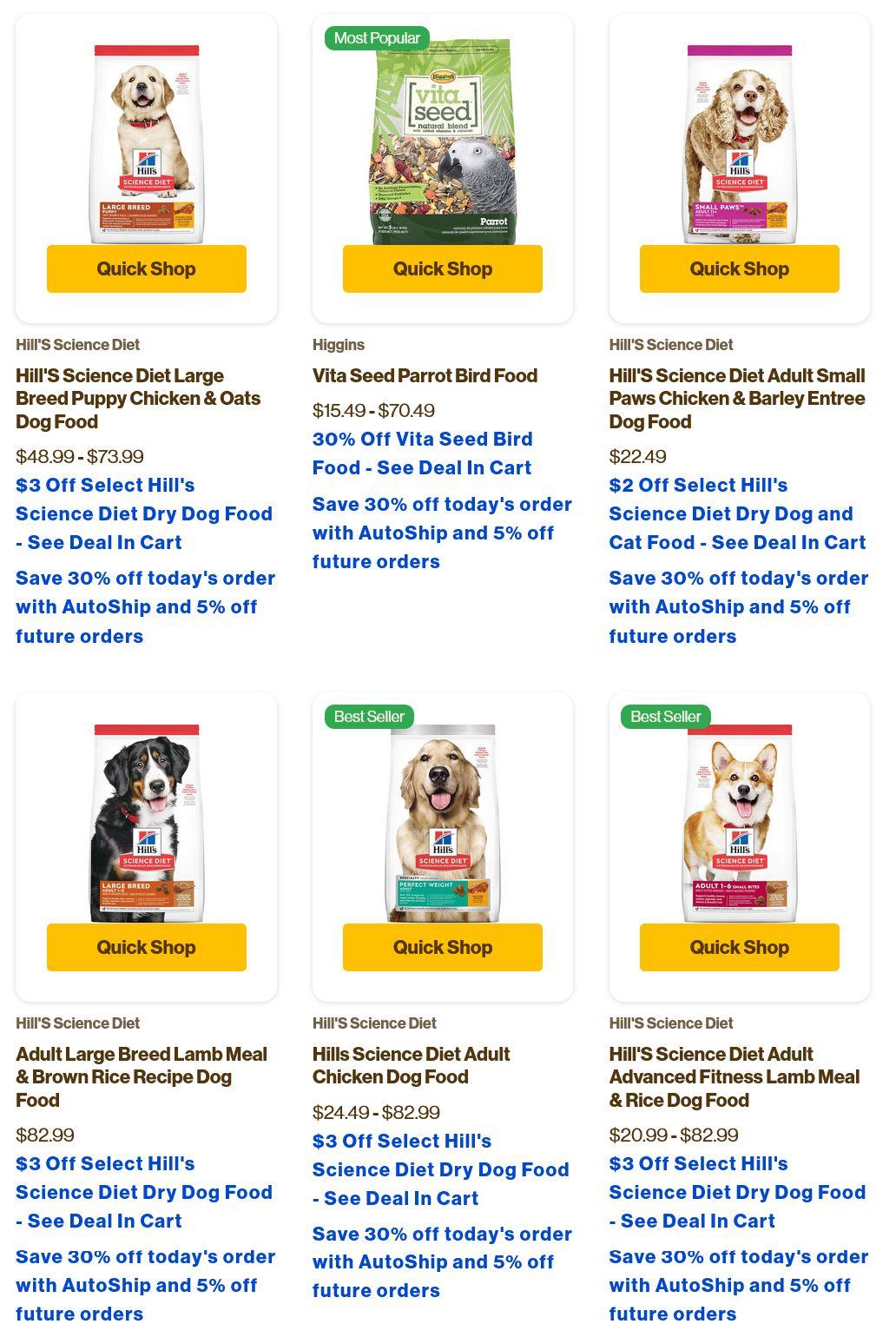 Pet Supermarket Weekly Ad from April 1