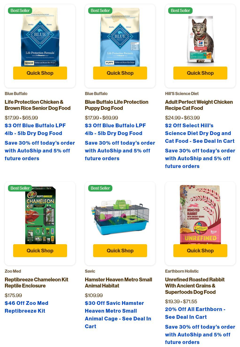 Pet Supermarket Weekly Ad from April 1
