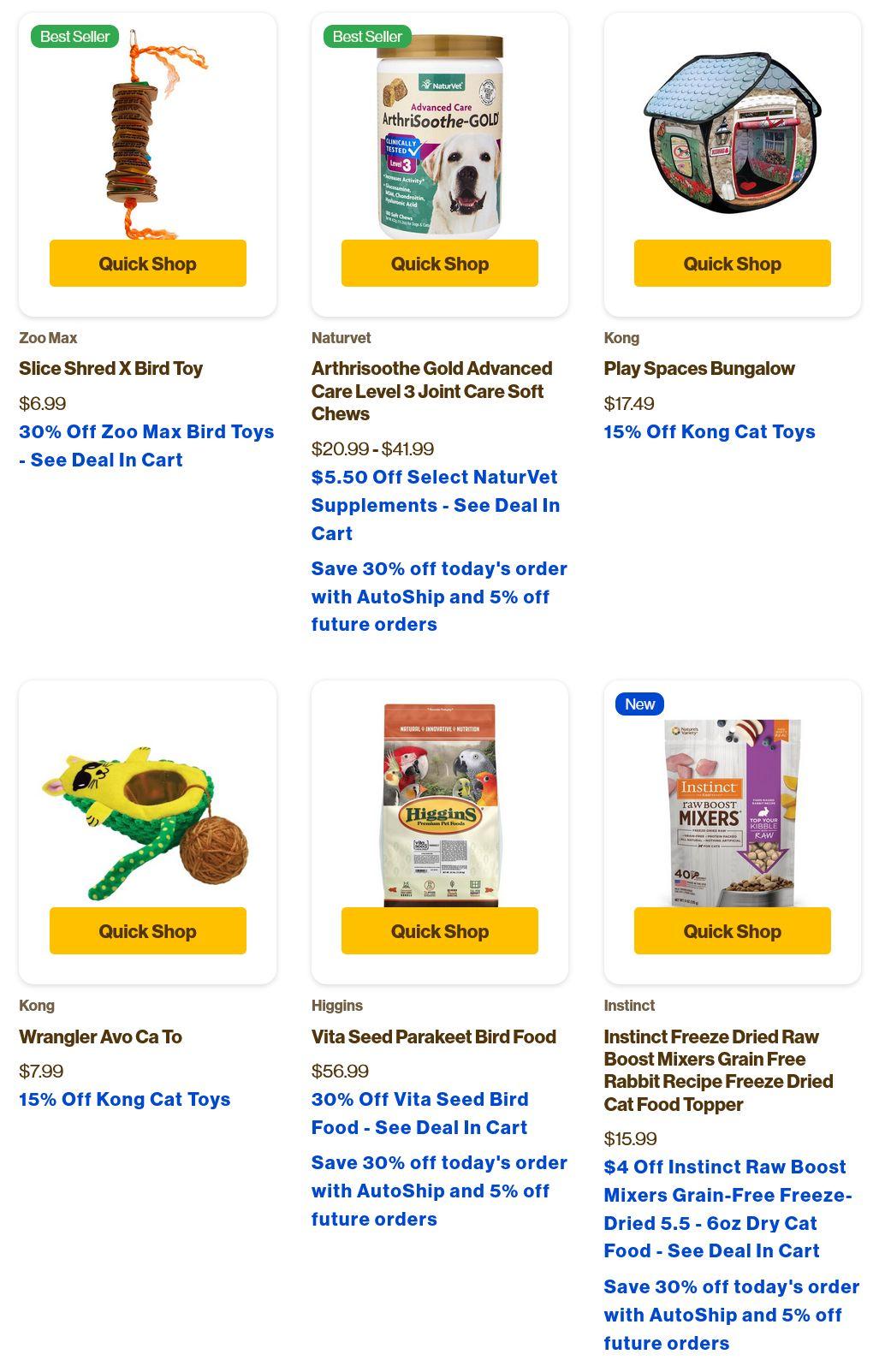 Pet Supermarket Weekly Ad from April 1