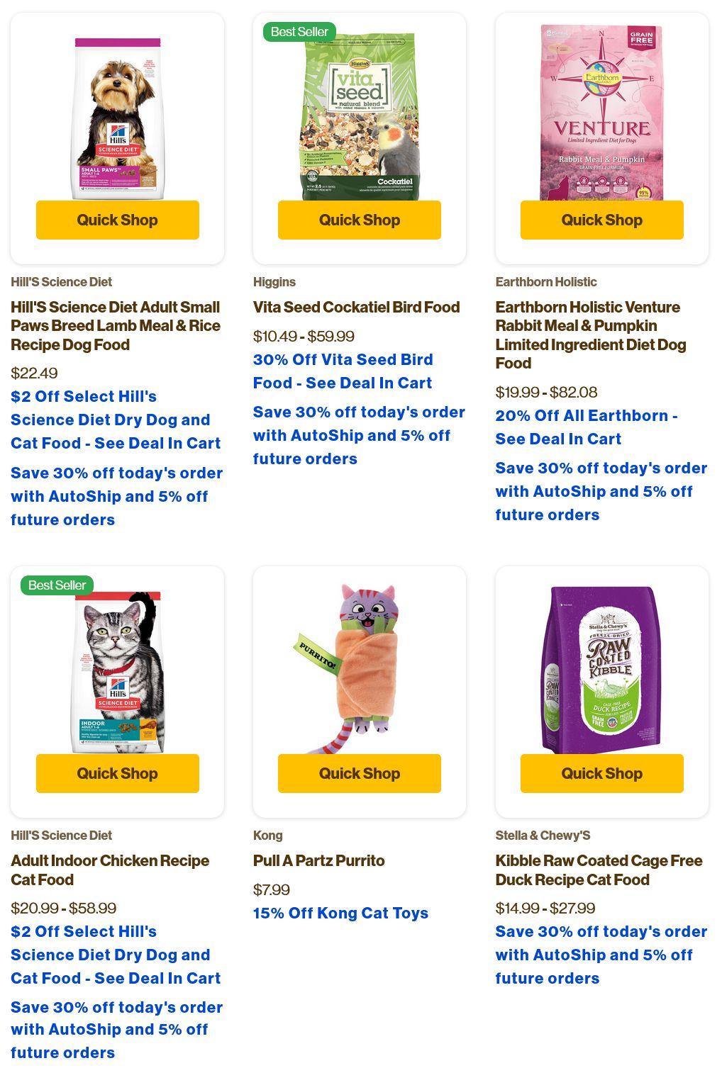 Pet Supermarket Weekly Ad from April 1