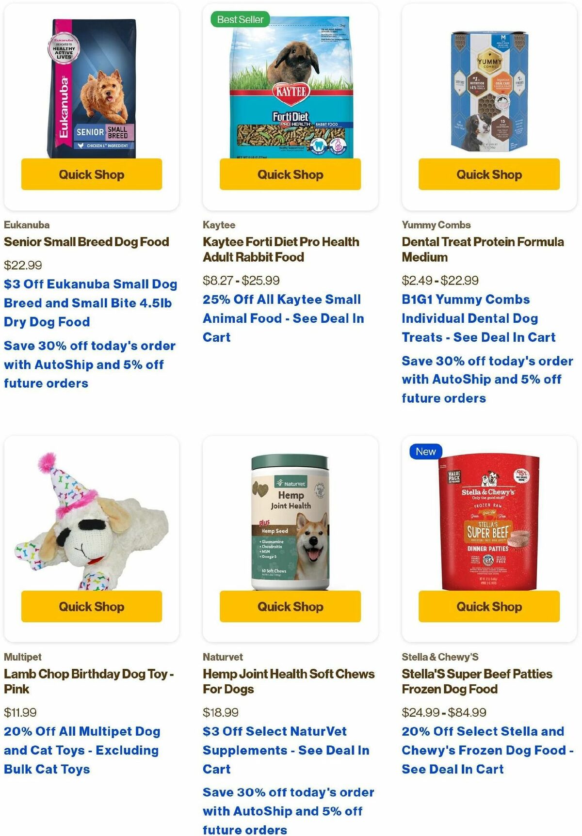 Pet Supermarket Weekly Ad from July 1