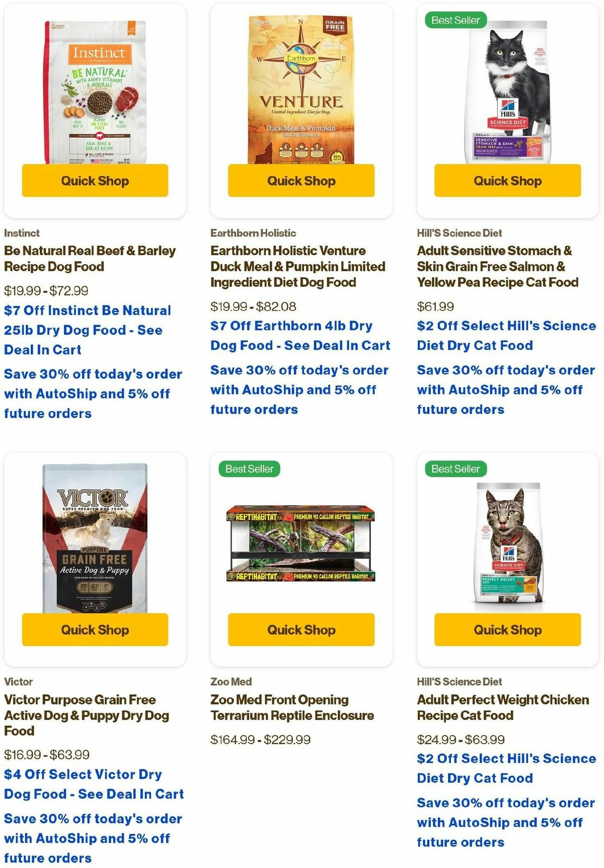 Pet Supermarket Weekly Ad from July 1