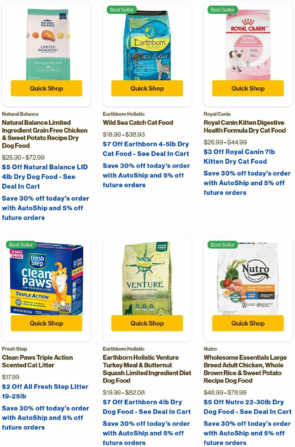 Pet Supermarket Weekly Ad from July 1