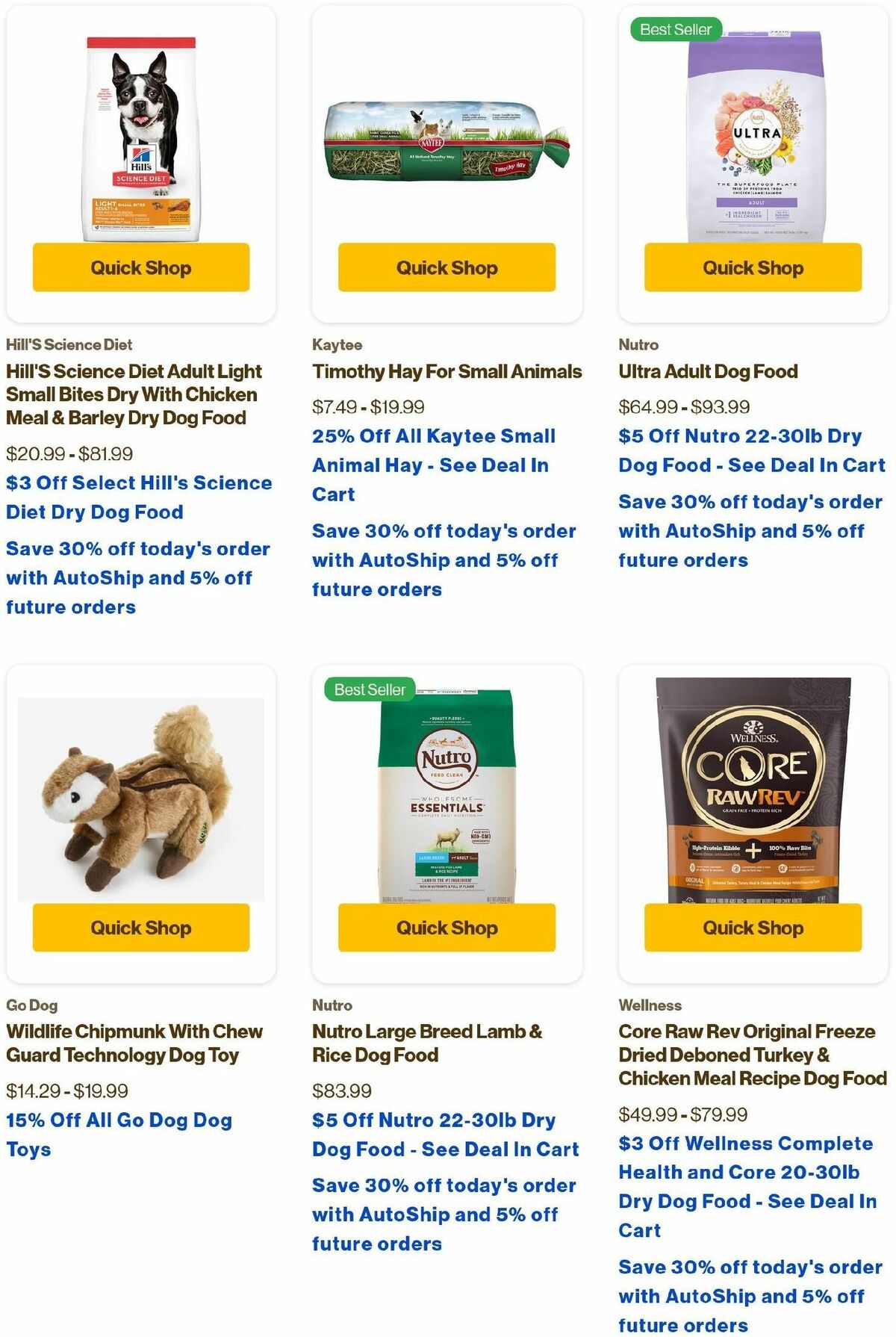 Pet Supermarket Weekly Ad from July 1