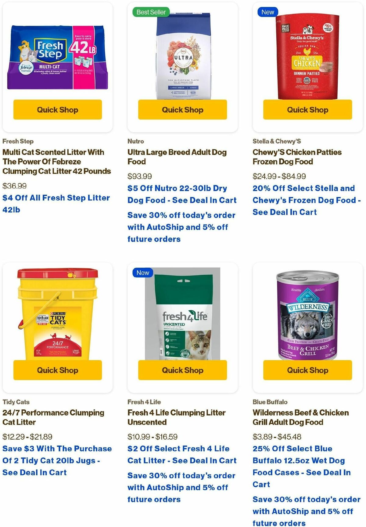 Pet Supermarket Weekly Ad from July 1