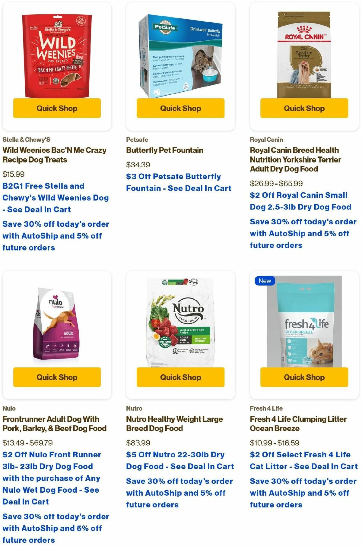 Pet Supermarket Weekly Ad from July 1