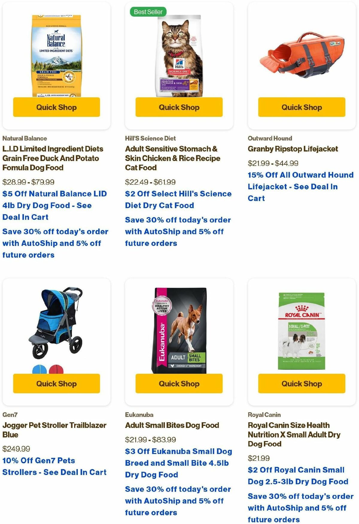 Pet Supermarket Weekly Ad from July 1