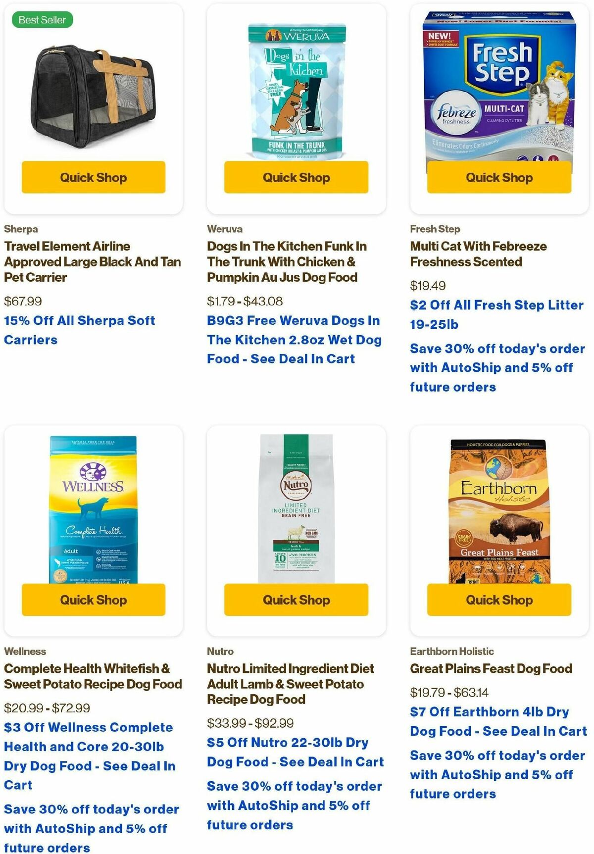 Pet Supermarket Weekly Ad from July 1