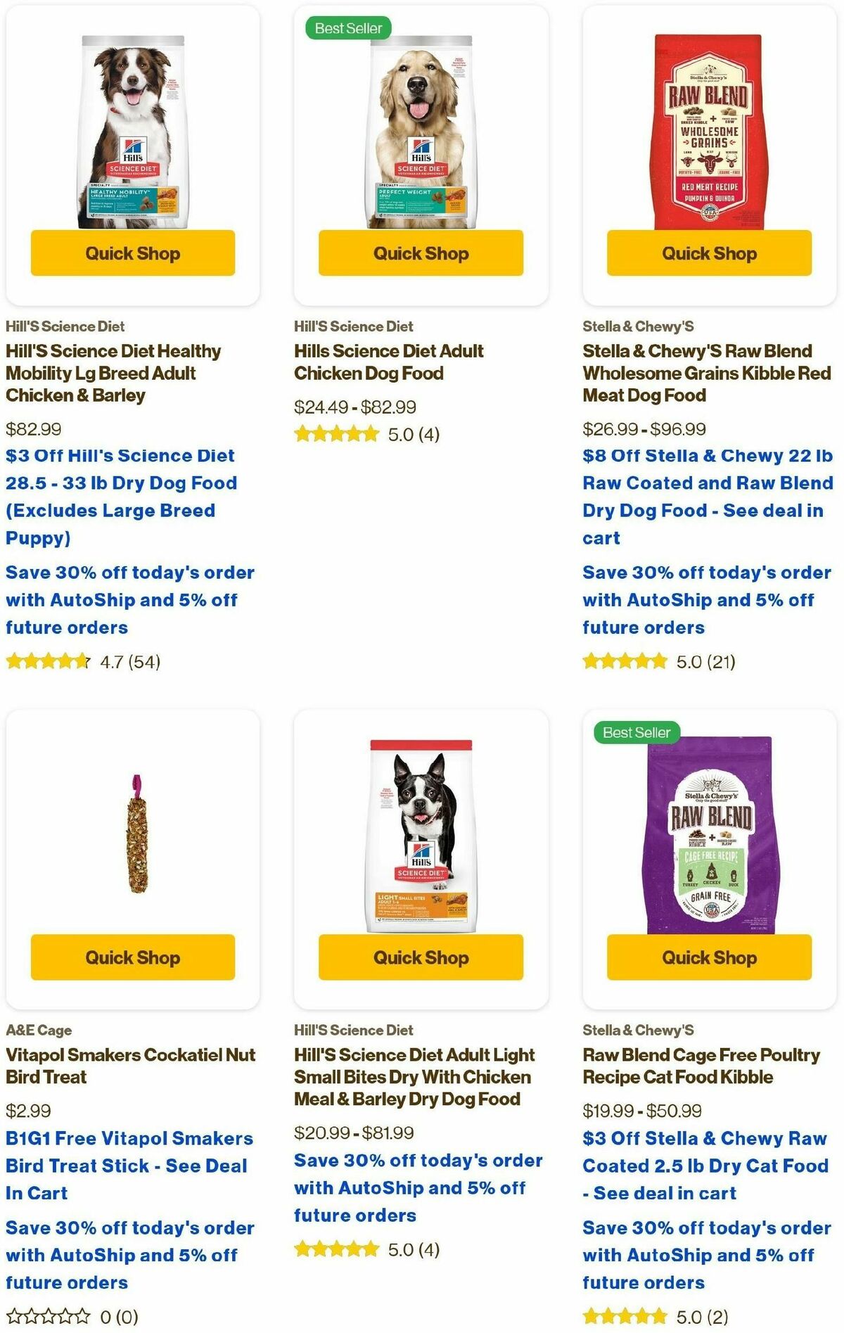 Pet Supermarket Weekly Ad from September 1