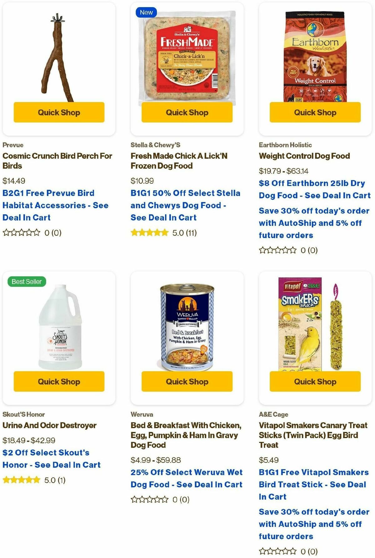 Pet Supermarket Weekly Ad from September 1