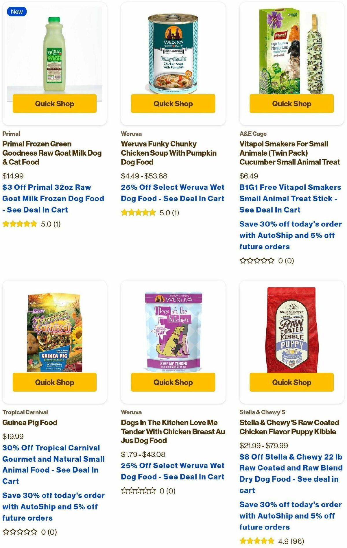 Pet Supermarket Weekly Ad from September 1