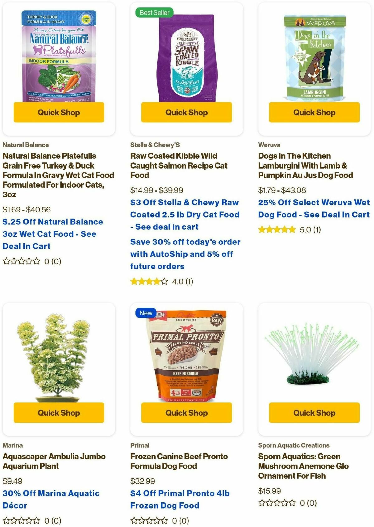 Pet Supermarket Weekly Ad from September 1