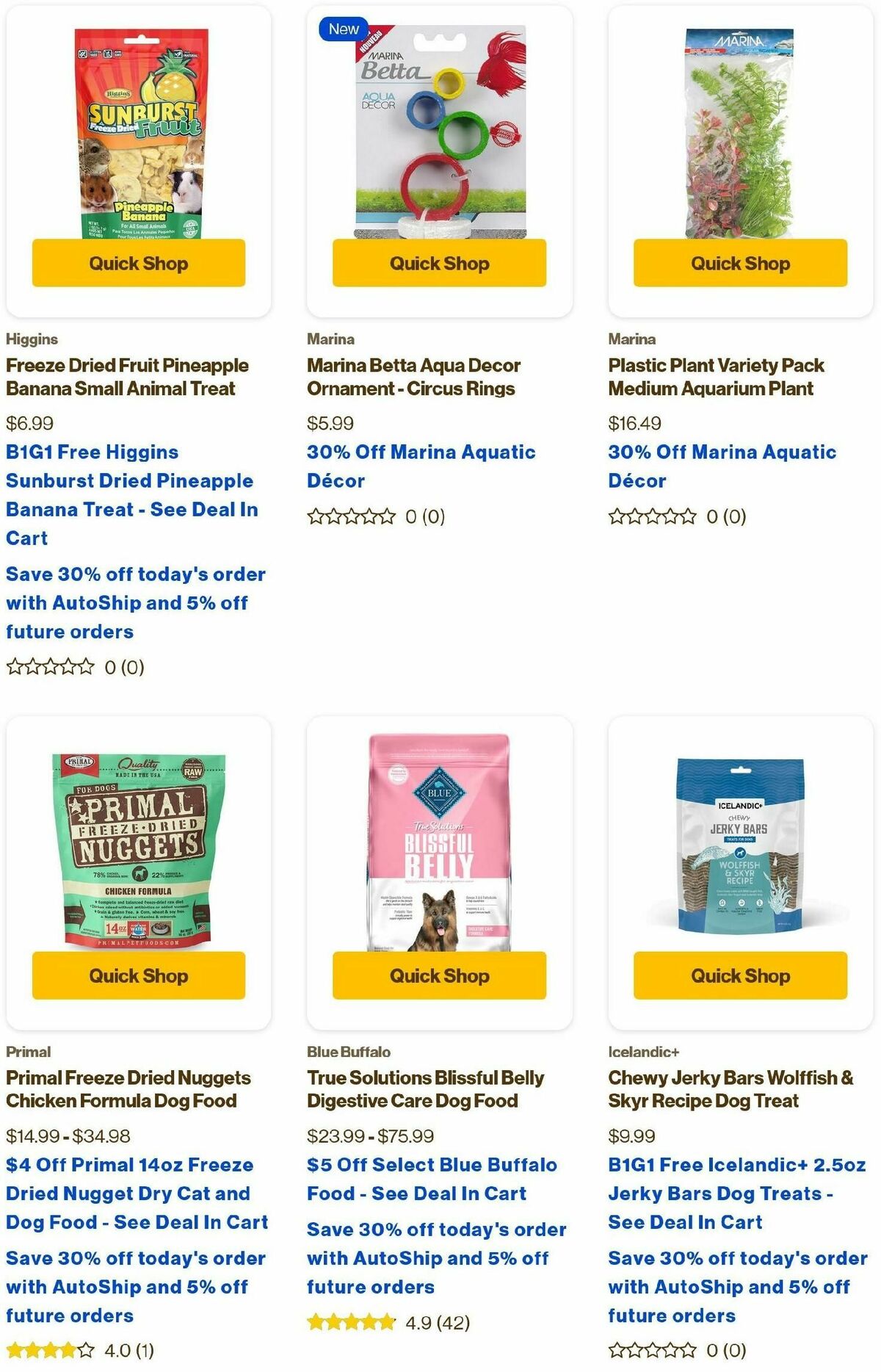 Pet Supermarket Weekly Ad from September 1