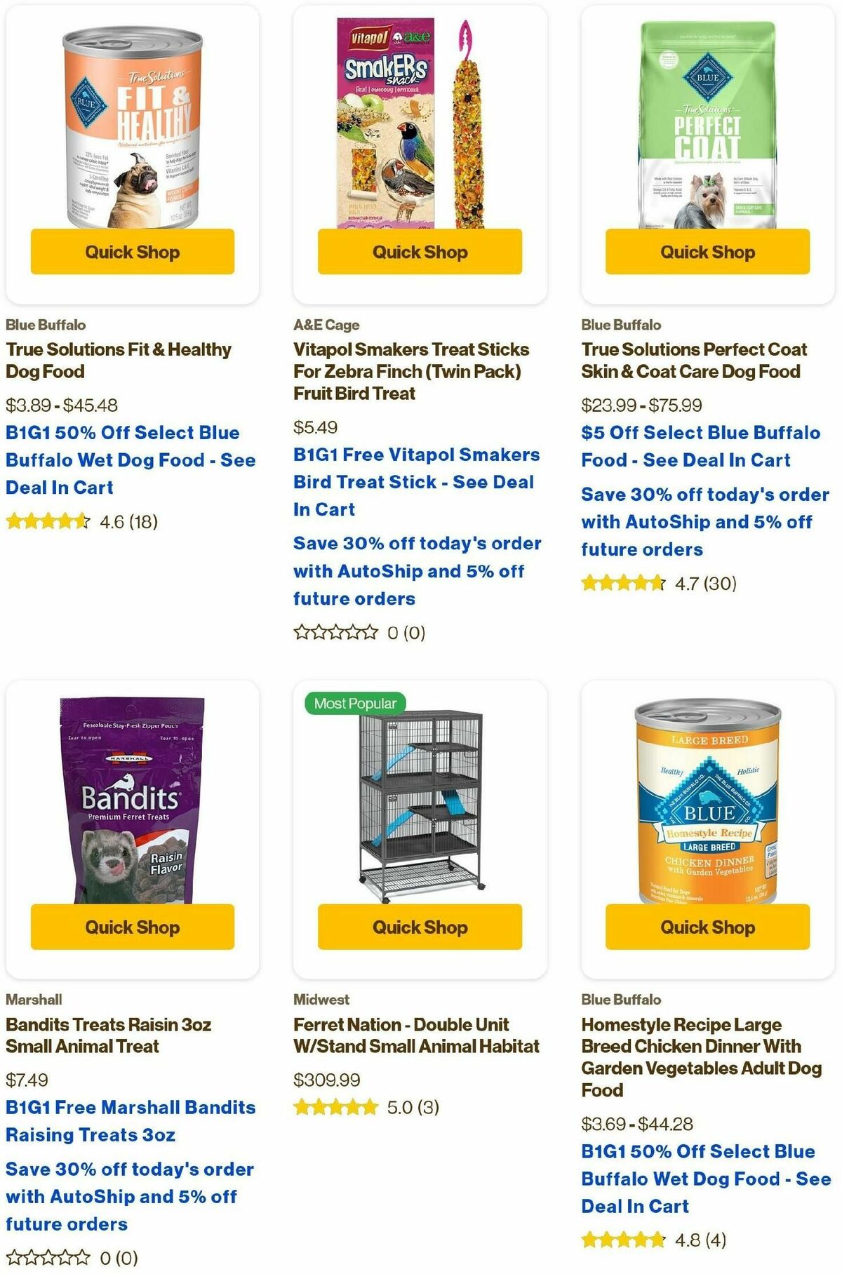 Pet Supermarket Weekly Ad from September 1