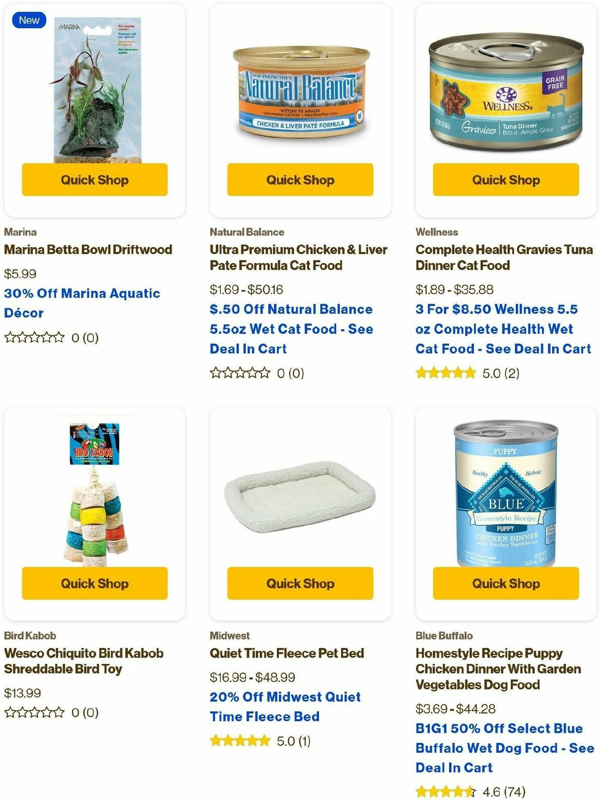 Pet Supermarket Weekly Ad from September 1