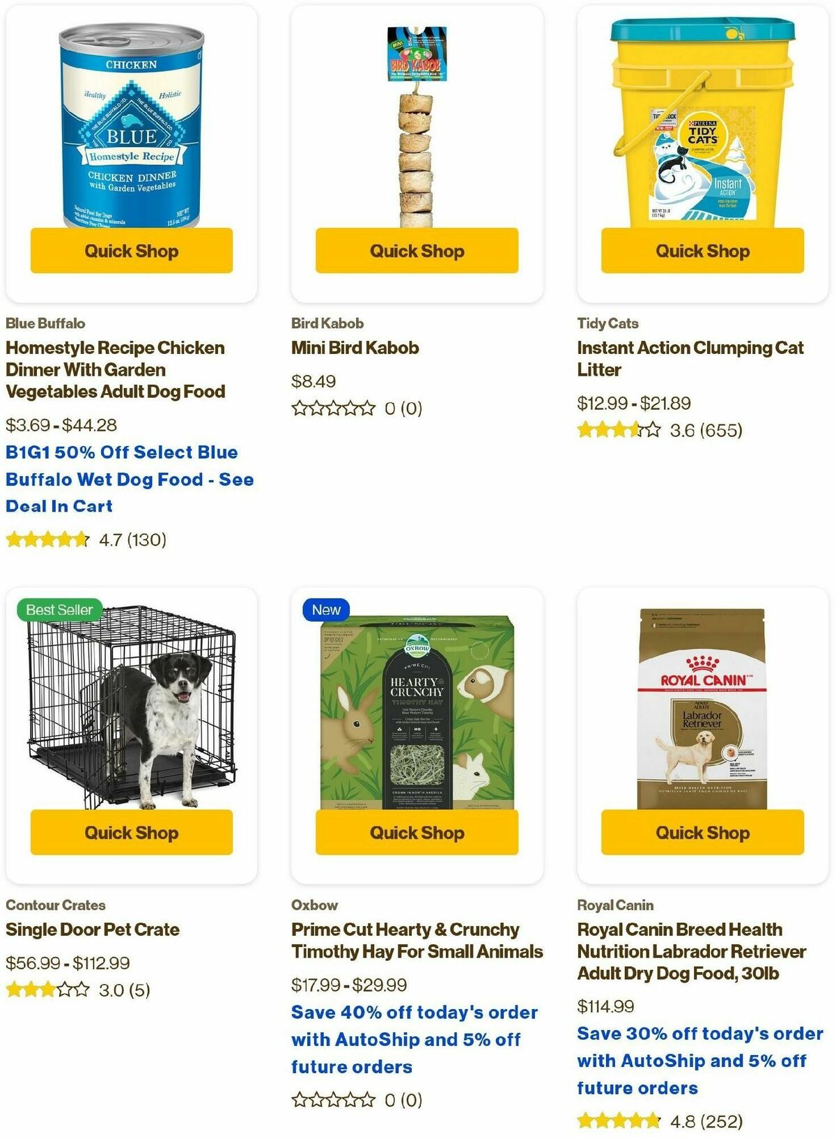 Pet Supermarket Weekly Ad from September 1