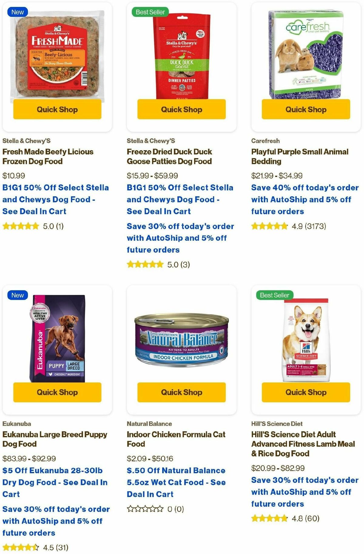 Pet Supermarket Weekly Ad from September 1