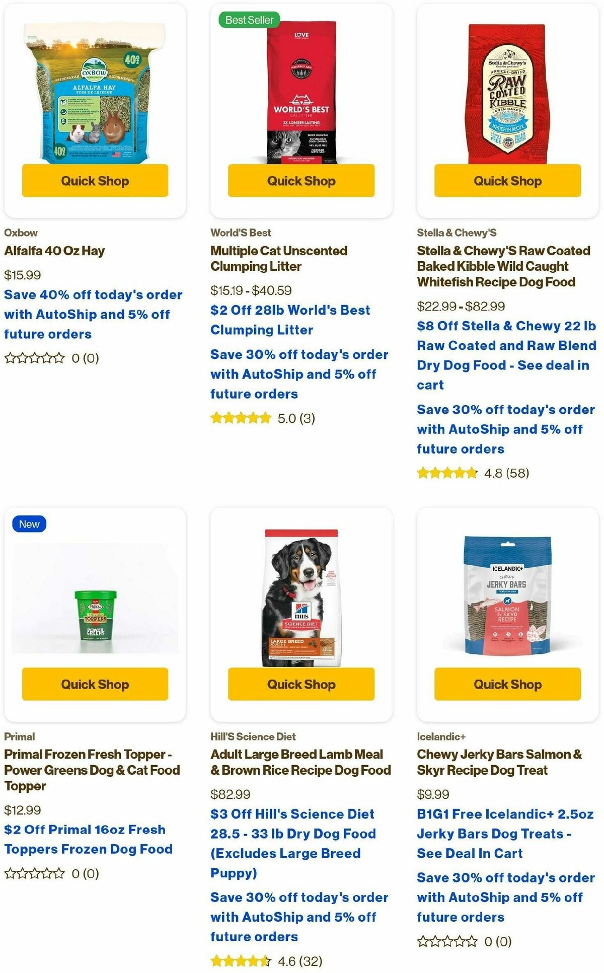 Pet Supermarket Weekly Ad from September 1