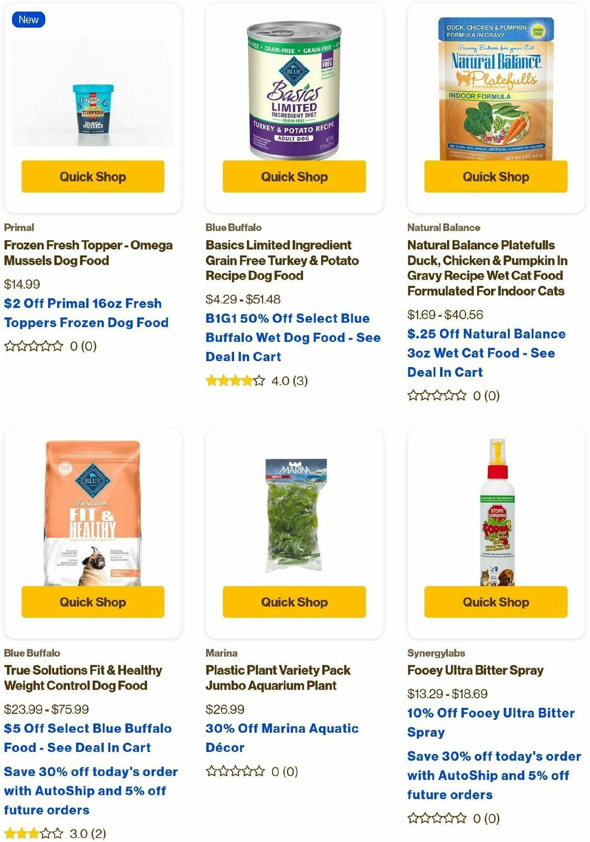 Pet Supermarket Weekly Ad from September 1