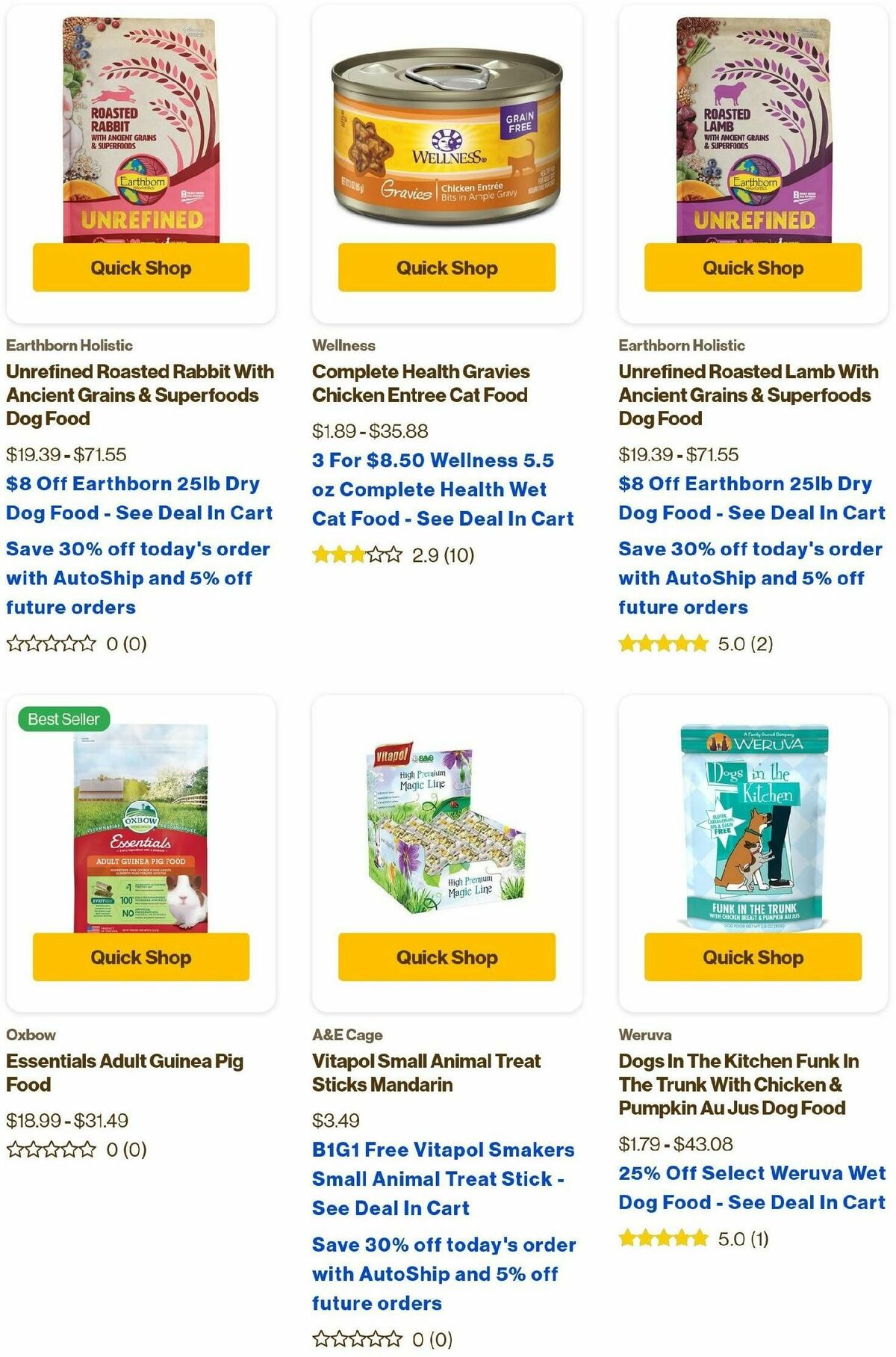 Pet Supermarket Weekly Ad from September 1